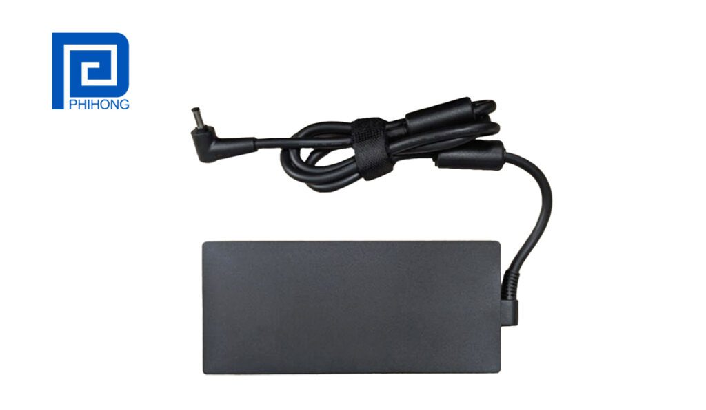 Phihong releases 330W GaN technology low profile single output power adapter