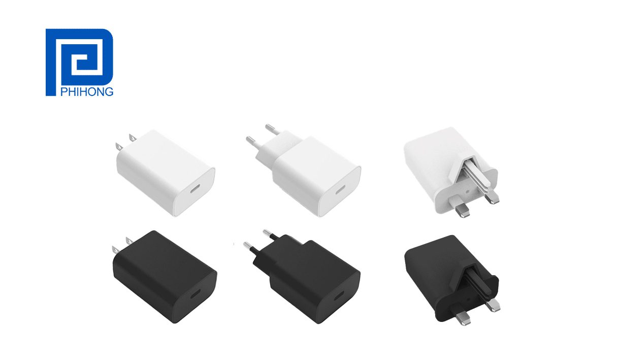 Phihong releases its sleek new USB Type-C single output 15W AC/DC adapters